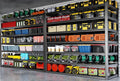 65" W Garage Shelving Heavy Duty, 7 Tier Garage Shelves, Commercial Metal by PMKES