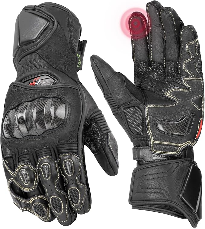 KEMIMOTO Leather Motorcycle Gloves by kemimoto
