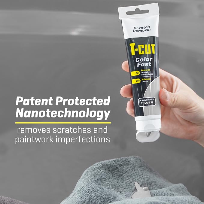T-Cut Color Fast Silver Car Wax Polish Scratch Remover Color Enhancer, 5.3 Oz - Image 5