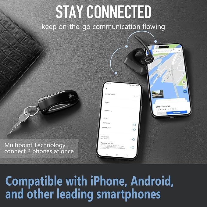 Conambo Bluetooth Headset 5.2 - Image 6