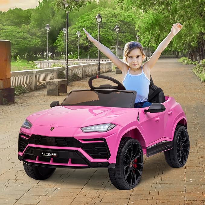 Kids Electric Ride On Car for Kid, 12V Licenced Lamborghini Kids Electric - Image 2