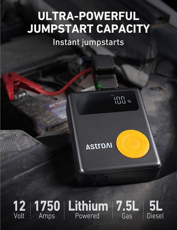 AstroAI Portable Car Jump Starter - Image 2