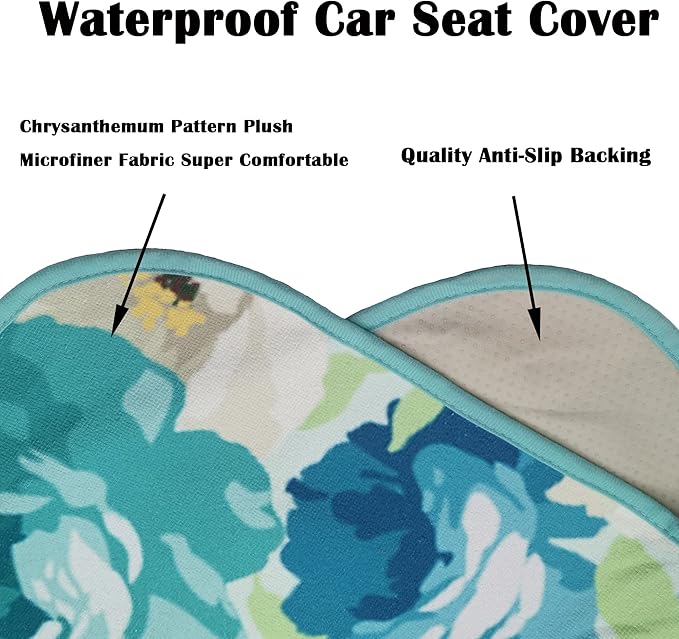 Car Seat Cover Protector Front Seats, - Image 5