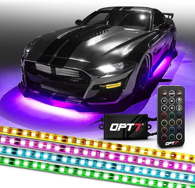 OPT7 Aura Flexible Underglow Car Lights by OPT7