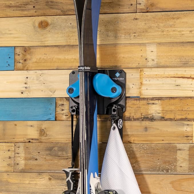 Ultimate Ski & Snowboard Wall Rack | Secure, Non-Slip Storage | Fits Any - Image 7