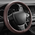 【2025 Model】 High-Grade Real Cowhide Steering Wheel Cover by PJBTVZ
