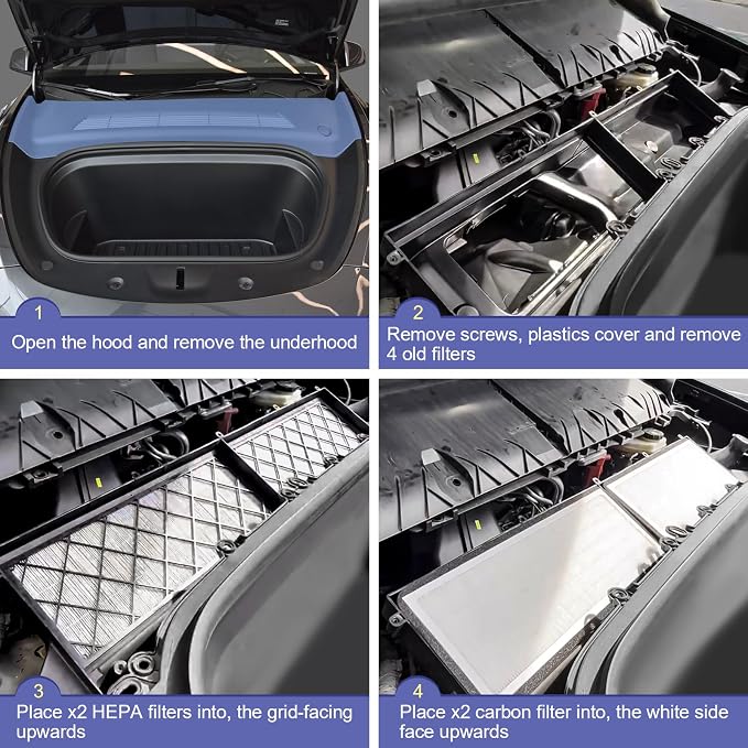 Tesla Model Y Intake Cabin Air Filter HEPA - Image 6