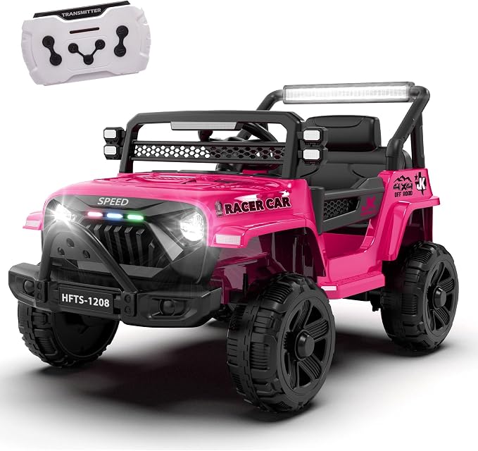 12V Ride on Electric Truck Car for Kids, 12V Kids Electric Vehicles w/Remote by BCARORUR