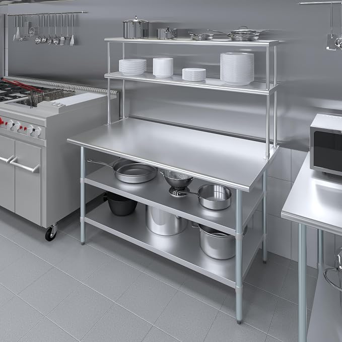 AmGood Stainless Steel Work Table - Image 5