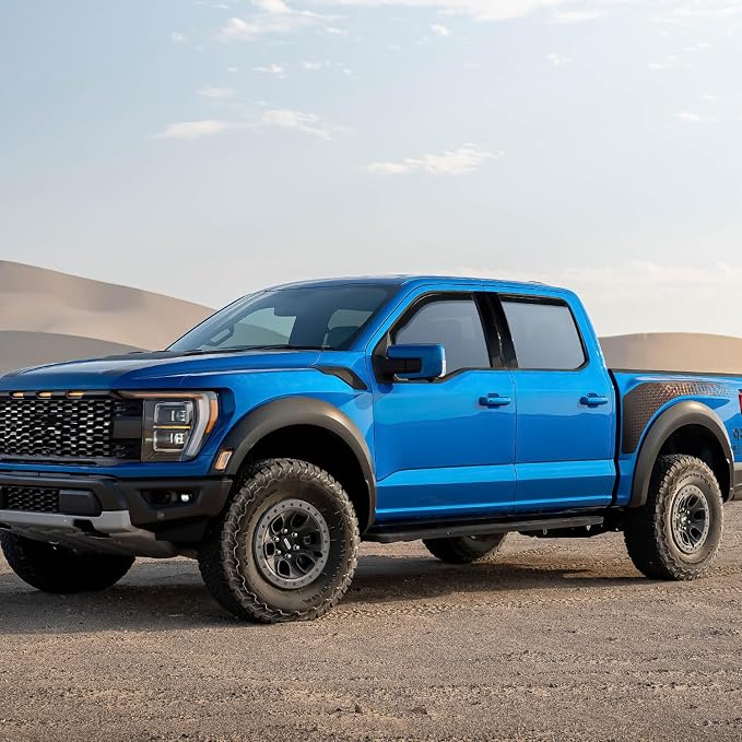 Nilight Durable Rain Guards for Ford F150 Super Crew 2009-2014, F150 SVT Raptor - Image 6