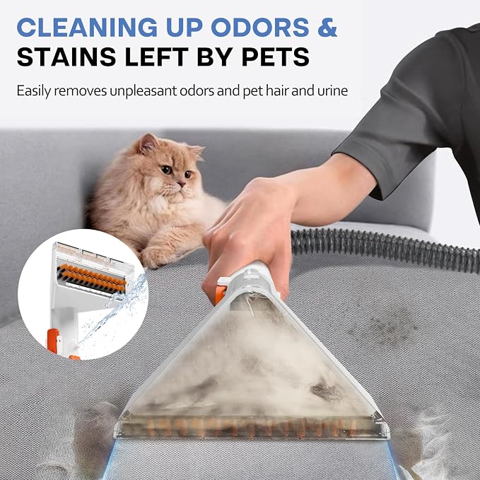 Portable Carpet and Upholstery Cleaner Machine - Image 3