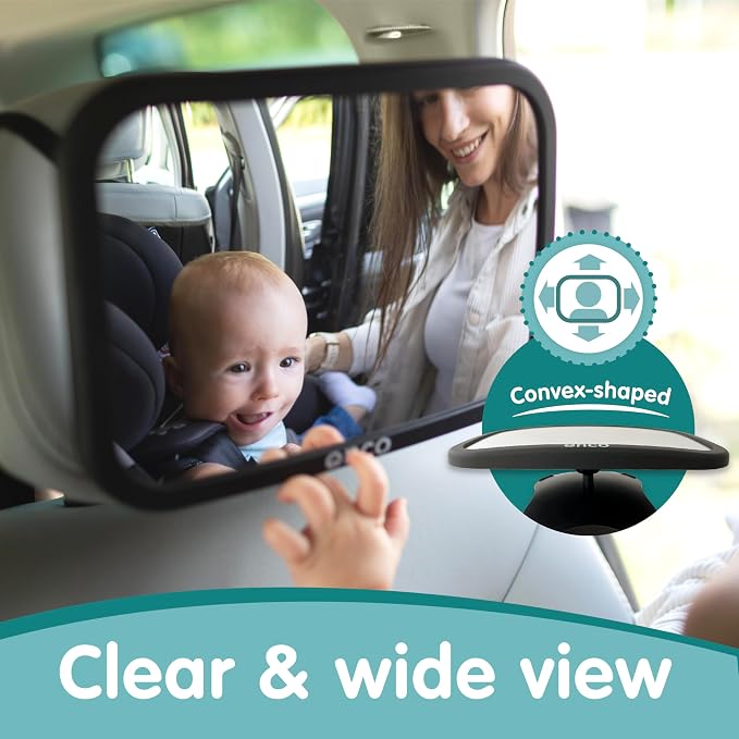 Onco Baby Car Mirror Rear Facing - Image 3