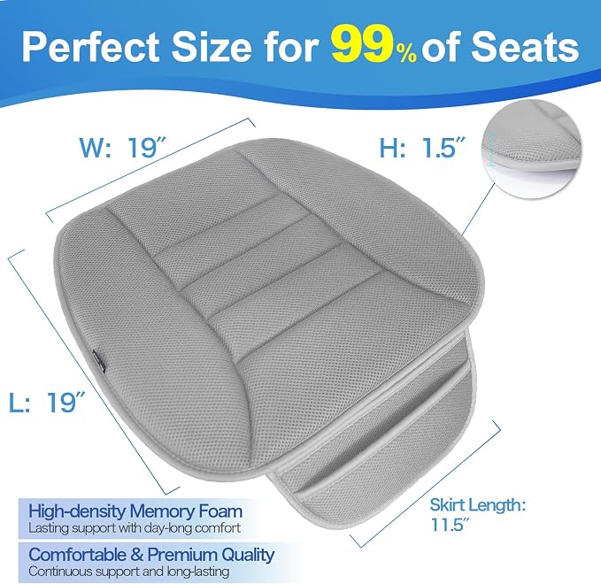 Premium Car Seat Cushion, Driver Cushion - Image 5
