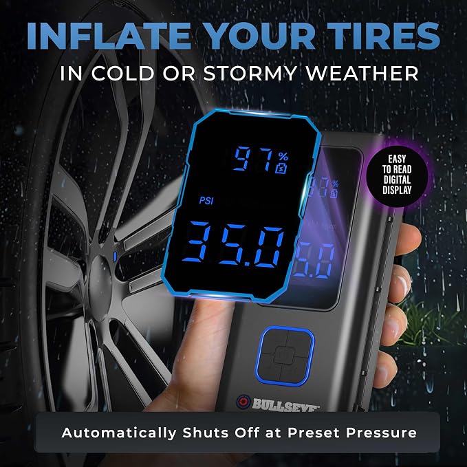 POCKET AIR PRO Tire Inflator Portable Air Compressor by Bullseye Pro - Image 4