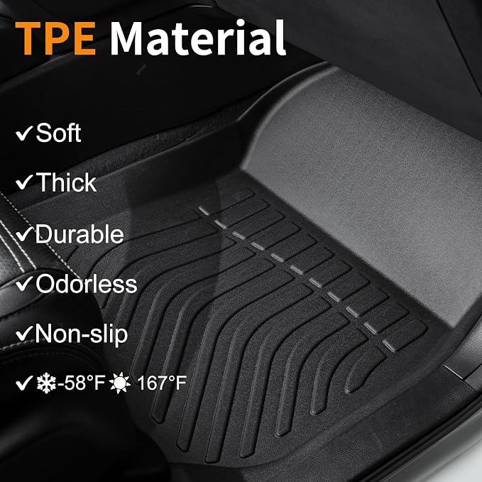 Binmotor-All Weather Floor Mats Cargo Liner - Image 5