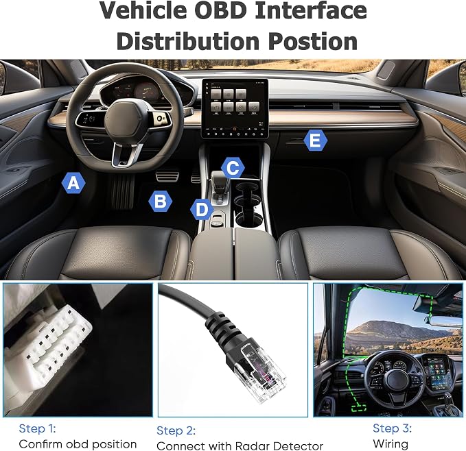 OBD Power Cable for Radar Detector - Image 7