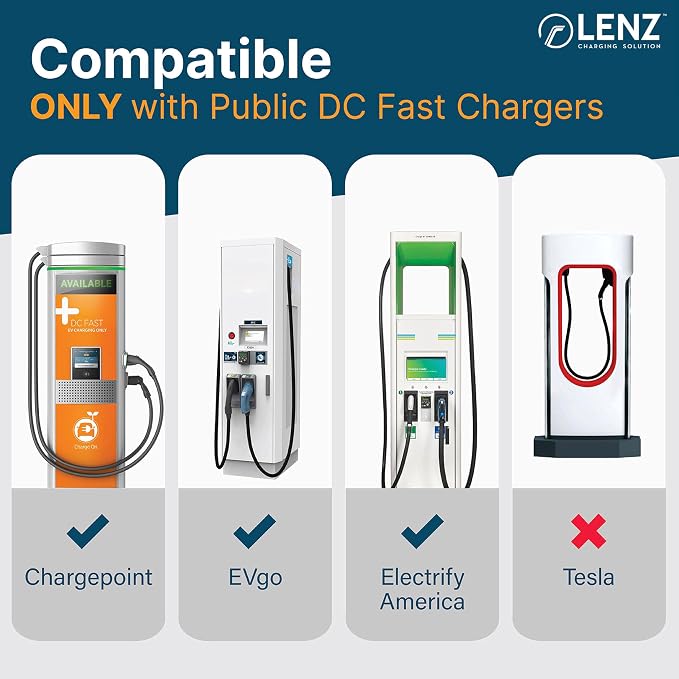 LENZ CCS1 to Tesla EV Charging Adapter – - Image 3