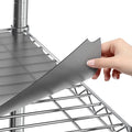 Shelf Liners for Wire Shelf System: Set of 3 in Graphite: 13.4 x 23.2 inch: by Sterling+Shelf+Liners