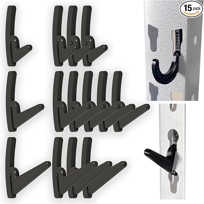 BearClaw Universal Hooks for Garage Shelving and Industrial Storage Racks by Electron+Whale