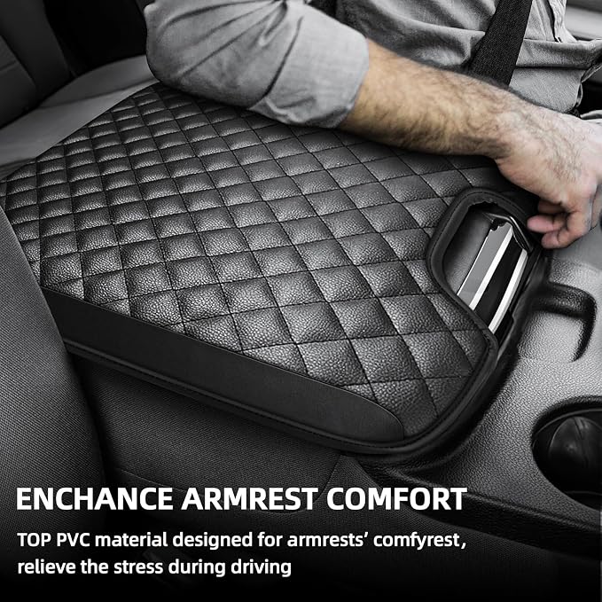 Center Console Cover Fit for 2013-2018 Dodge Ram 1500 & 2013-2023 Ram - Image 3