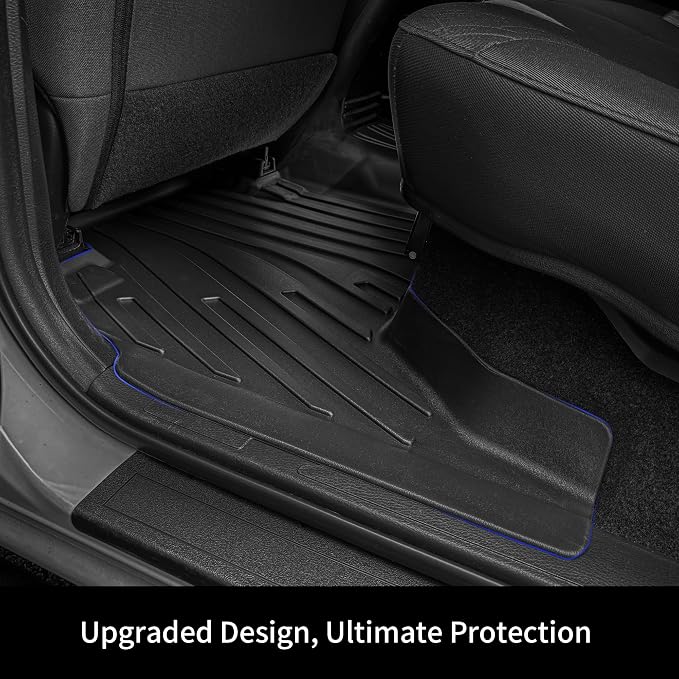 OEDRO Floor Mats Fit for Toyota Tacoma 2024 2025 Double Cab Auto Trans - Image 3