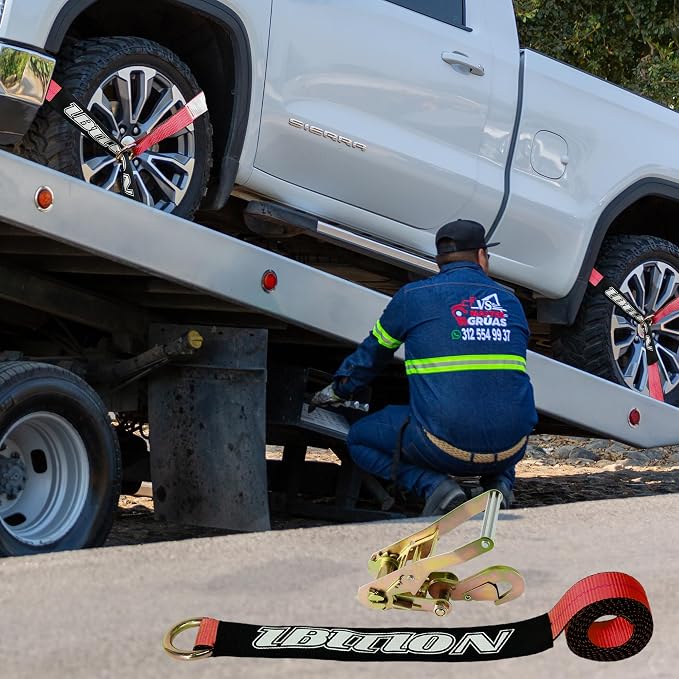 4 Pack Car Tie Down Straps for Trailers - Image 7