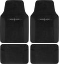 BDK carXS Fresh Two-Tone Carpet Floor Mats, Tribal Tattoo Design by BDK