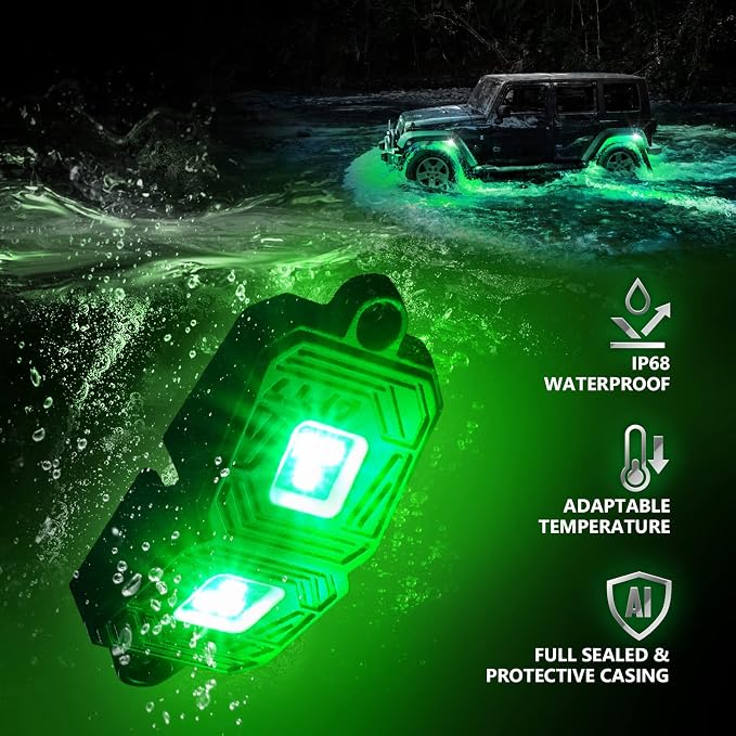 OPT7 Photon RGB LED Magnet Rock Lights - Image 3