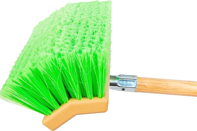 Hub City Industry 10- inch Car Wash Brush, Bi- Level Brush, Soft Nylon Bristle by HUB+City+Industries