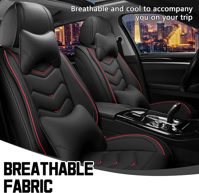 Car Seat Covers for Chrysler Pacifica 2004-2025, Stylish Sport Seat Cover - Image 6