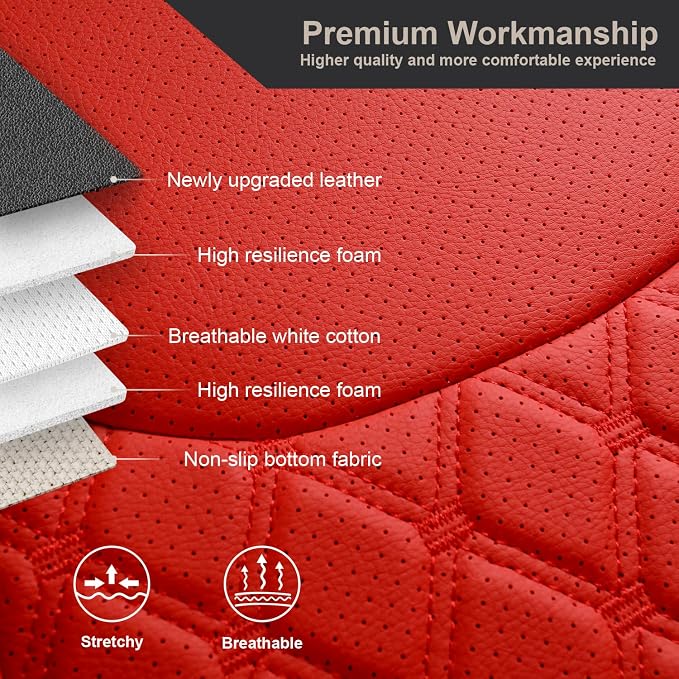 GIANT PANDA Customized Front Car Seat Covers - Image 6
