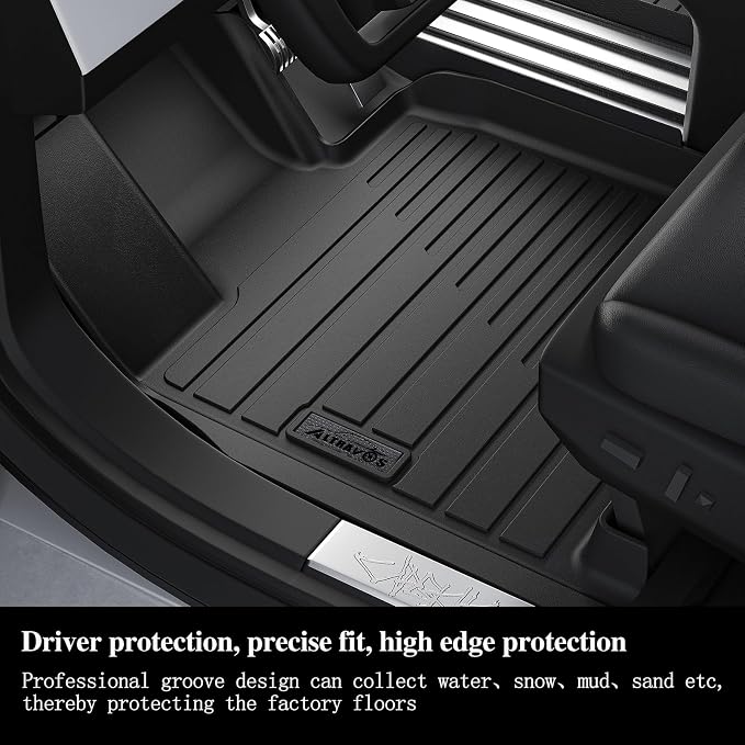 Floor Mat for Nissan Armada Infiniti QX80 2025 TPE All Weather Protection Car - Image 2