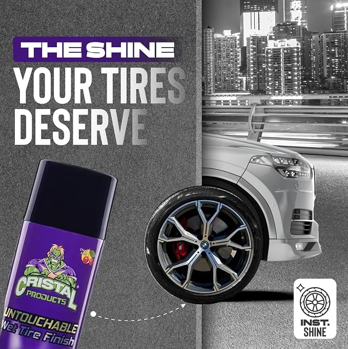 Untouchable Tire Shine Spray – Long-Lasting Wet Tire Finish - Image 7
