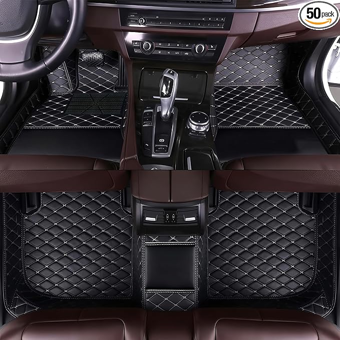 Custom Personalized Floor Mats for Cars，Luxury Full Coverage All Car Floor by Unknown