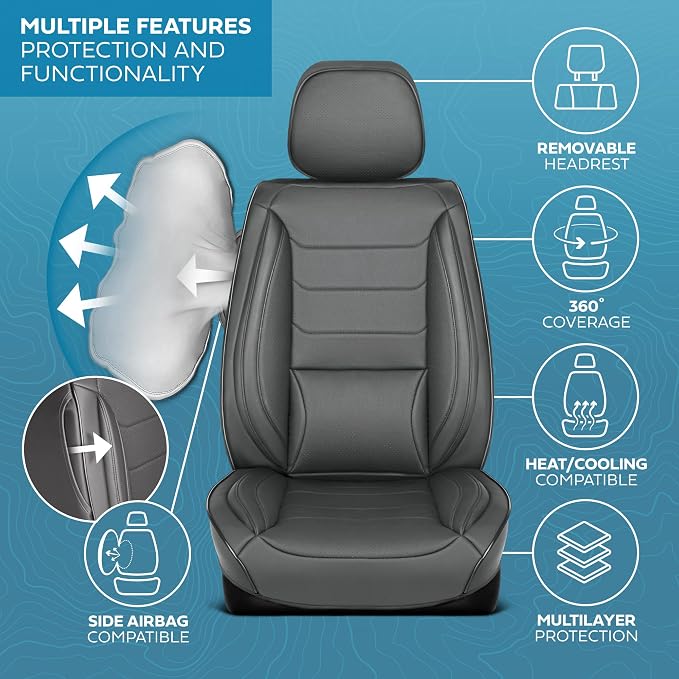 Elite Edition Faux Leather Seat Covers - Image 4