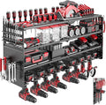 Power Tool Organizer Wall Mount, 4 Tier Tool Storage Rack by ODSNANIE