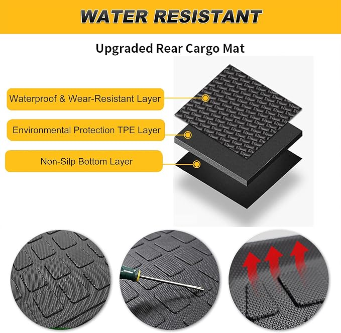 2025 HRV Cargo Liner & Backrest Mat Fit - Image 6