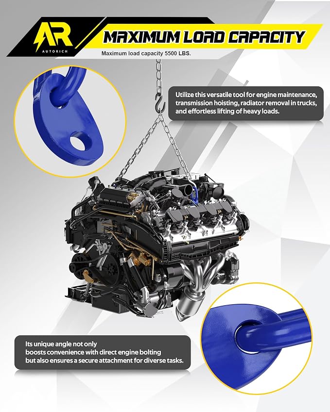 7100 Lifting Bracket Set for Engine - Image 5