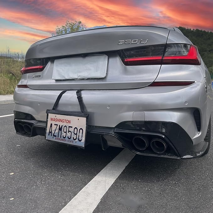 License Plate Holder with Hanging Strap, Test Drive Tag Bag, Dealer Plates - Image 5