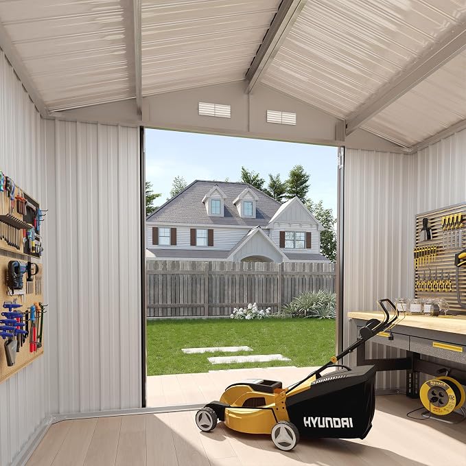 Aoxun 7x5 FT Outdoor Storage Shed - Image 6
