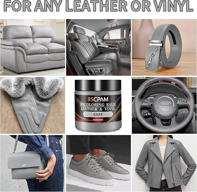 Gray Leather Recoloring Balm - Image 2
