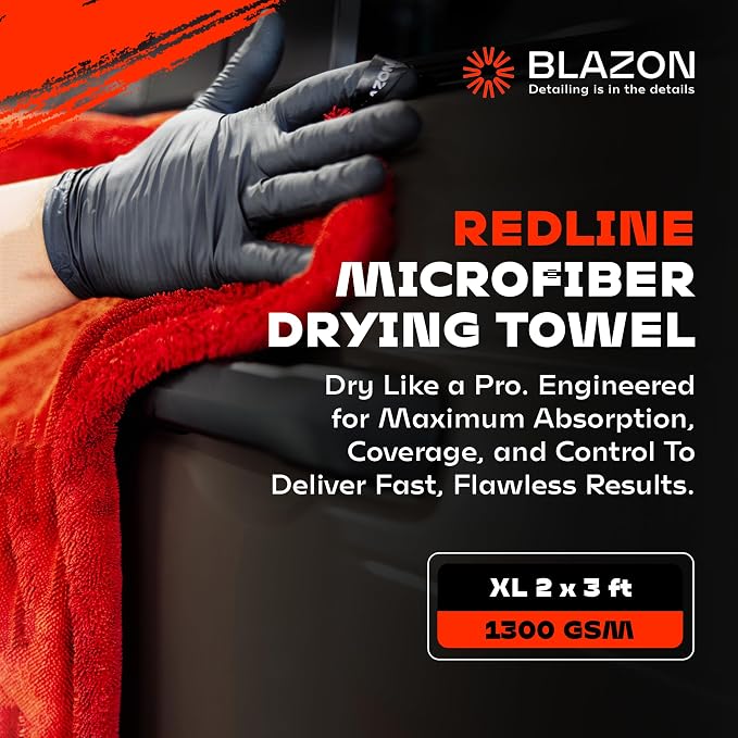 Redline XL Car Drying Towel - Image 2
