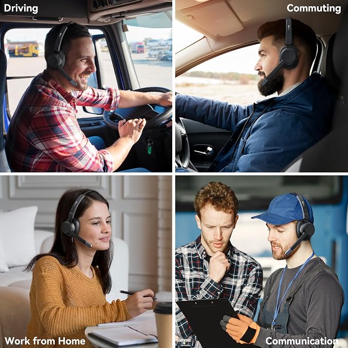 LEVN Trucker Headset, Trucker Bluetooth Headset - Image 6