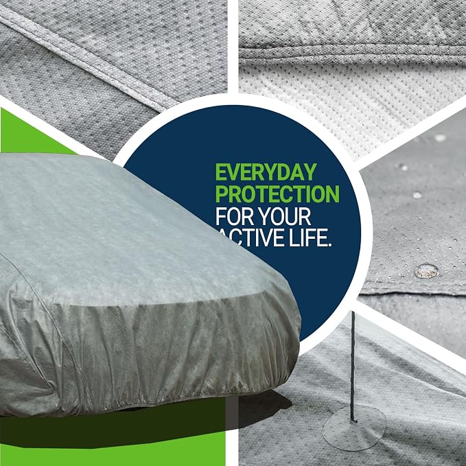 All Weather Waterproof Car Cover, 7-Layer Non-Woven Cotton Car Covers - Image 6