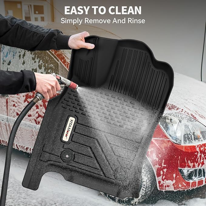 YITAMOTOR Upgraded Floor Mats Compatible - Image 5