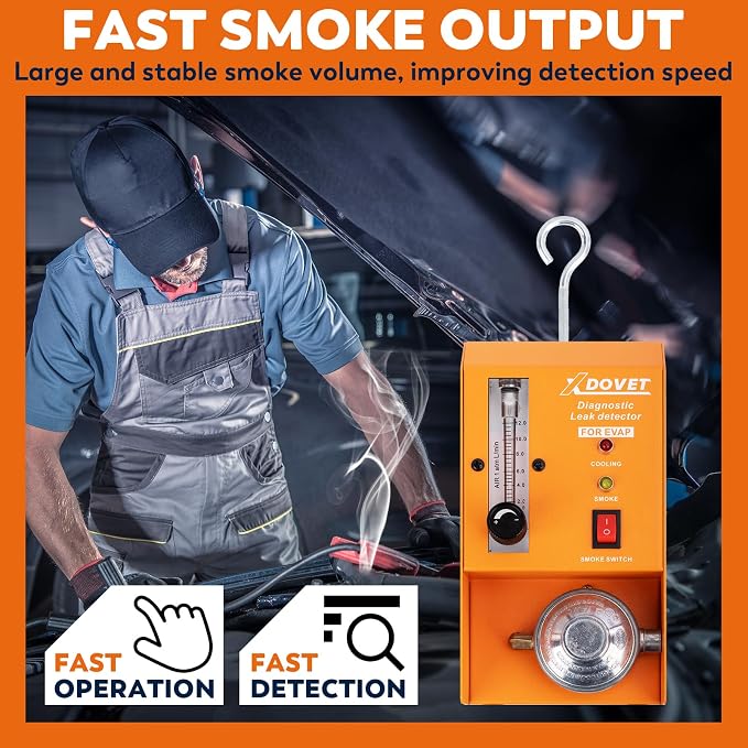 Professional Evap Smoke Machine Leak Detector, XDOVET KSD-204 Automotive Smoke - Image 2