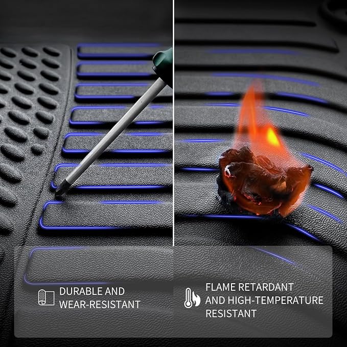 KELCSEECS Floor Mats Fits for 2026 2025 2024 2023 2022 Honda Civic Sedan - Image 7