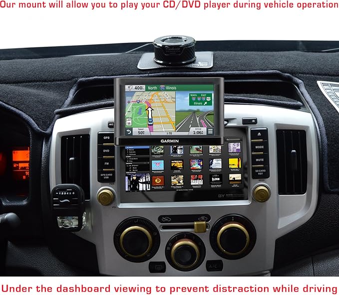 ChargerCity EasyBlade Car DVD Player CD Slot Mount & GPS Bracket Cradle - Image 2