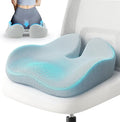 Extra Large Office Chair Cushion, Sciatica & Hip Pain Relief, Booster Pad by Sytopia