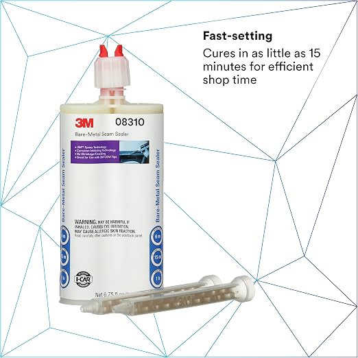 3M Bare - Metal Seam Sealer, Non-Sagging, Self-Mixing Epoxy, 200 ml/6.75 fl oz - Image 5
